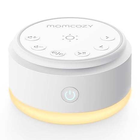 Sound Machine | 20 Sleep Sounds | Touch Warm Light | Timer & Memory | Portable White Noise , 