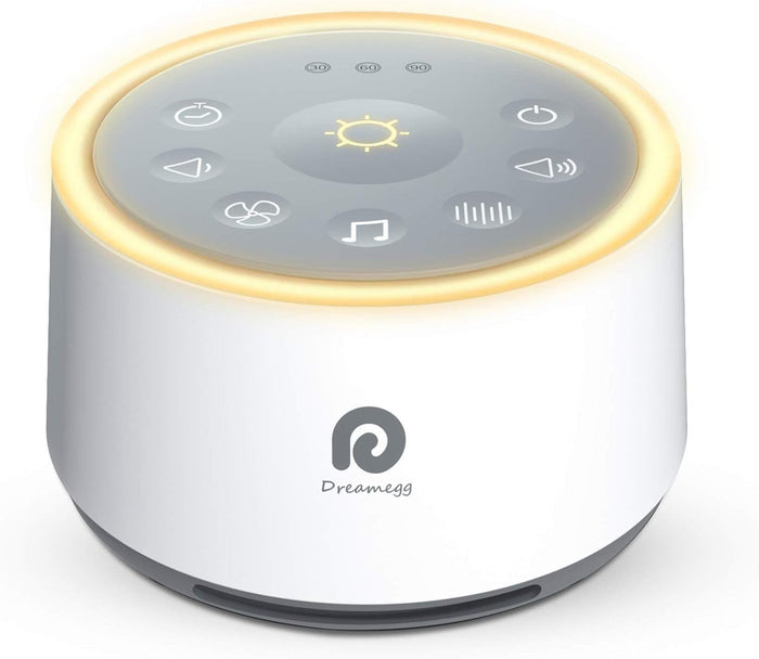White Noise Sound Machine | Baby Night Light | Sleep Aid for Home, Office, Travel , 