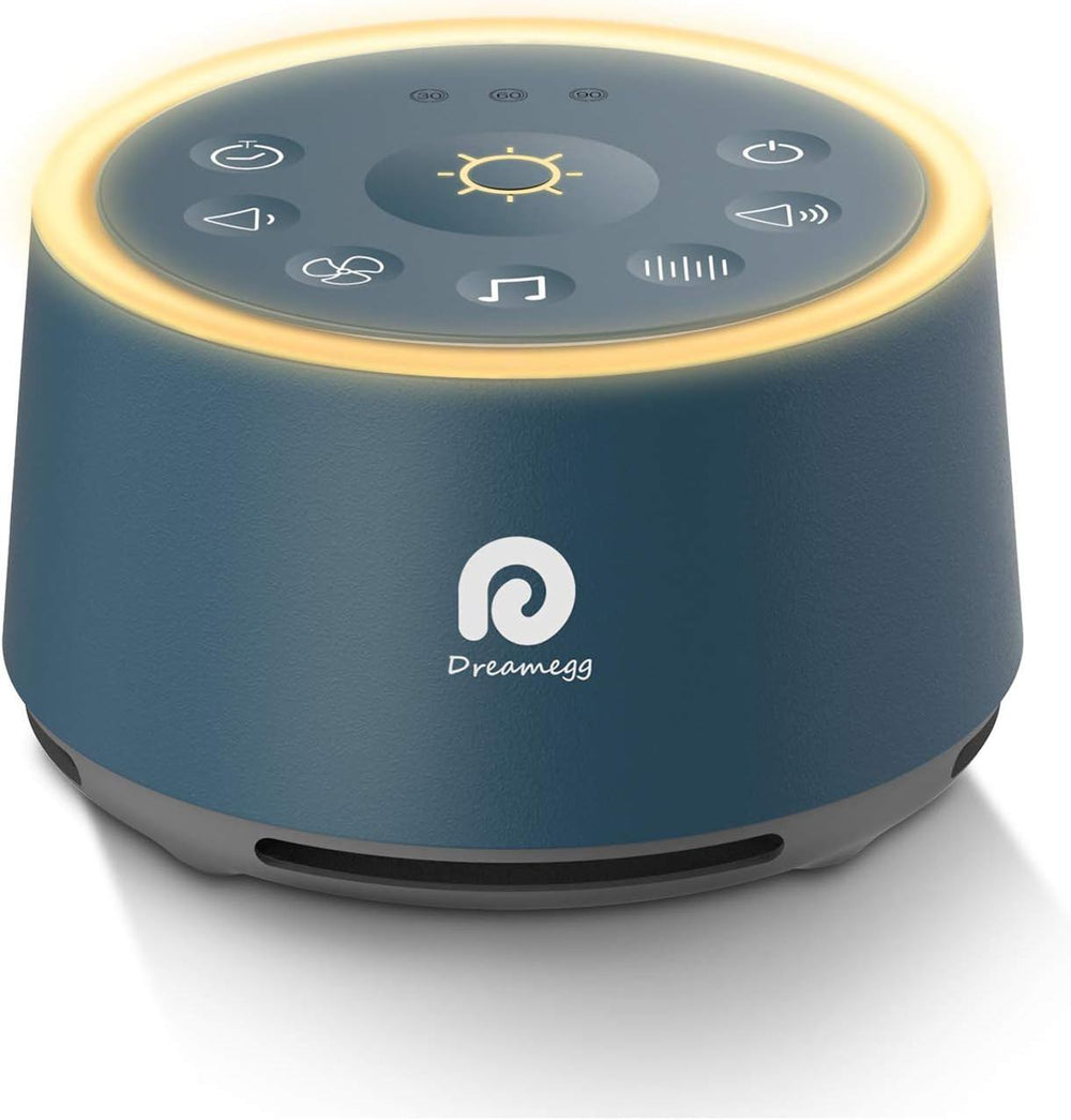 White Noise Sound Machine | Baby Night Light | Sleep Aid for Home, Office, Travel , 