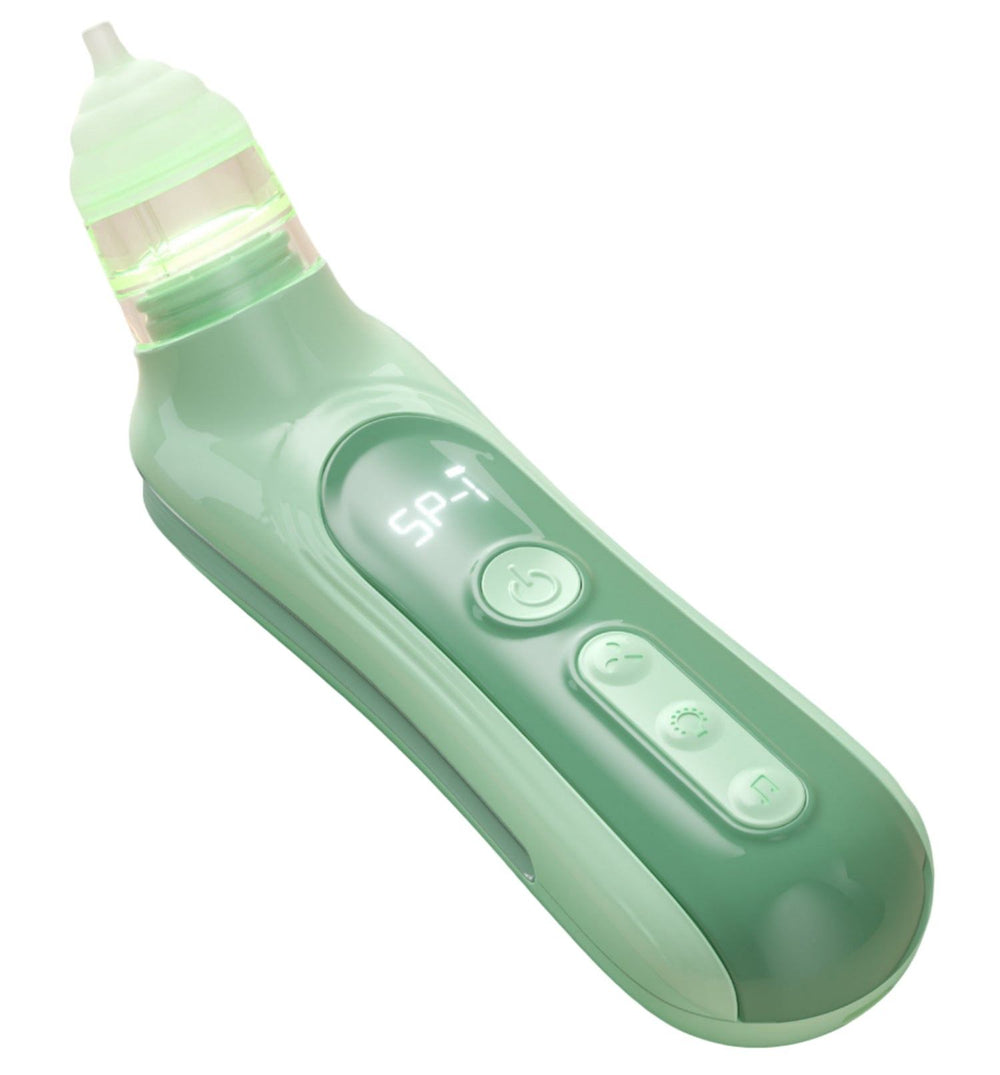 Baby Electric Nasal Aspirator | Newborn Mucus Remover | Infant Congestion Cleaner with Gentle Suction , 