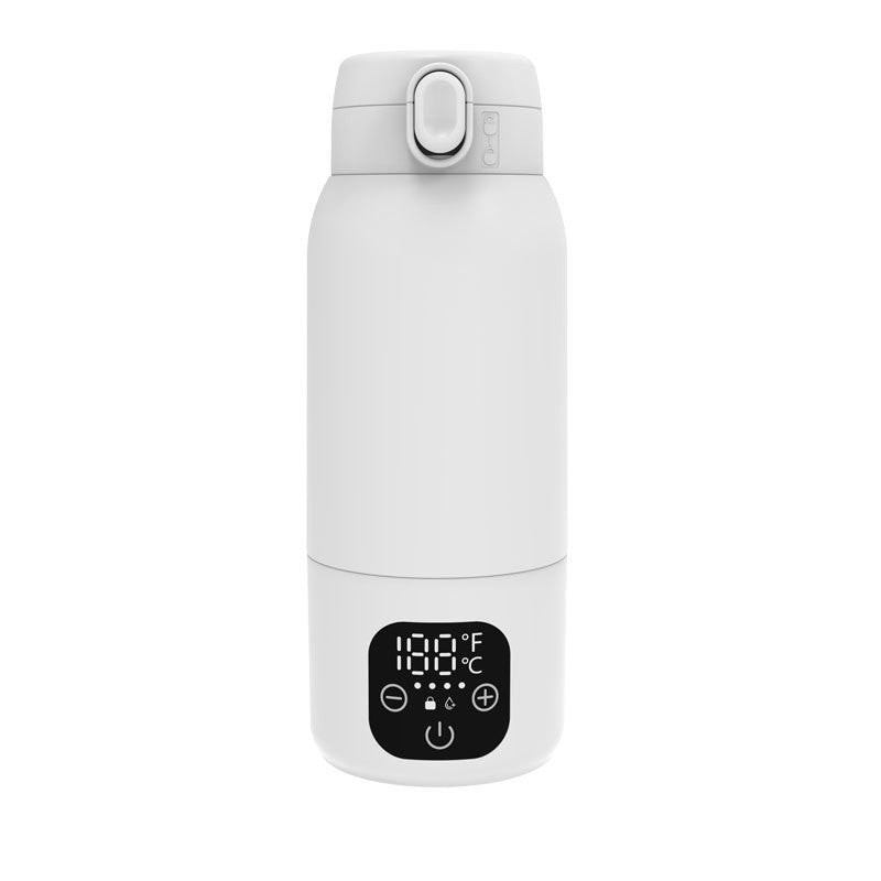 Portable Electric Baby Bottle Warmer | Multi-Functional Temperature Control Milk Heating Cup | Outdoor & Home Use Infant Milk Heater , 