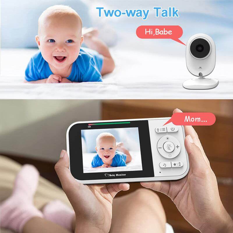 Baby Care Monitor | High-Definition Wireless Baby Camera | Two-Way Audio | Night Vision Infrared , 