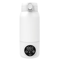 Portable Electric Baby Bottle Warmer | Multi-Functional Temperature Control Milk Heating Cup | Outdoor & Home Use Infant Milk Heater , 