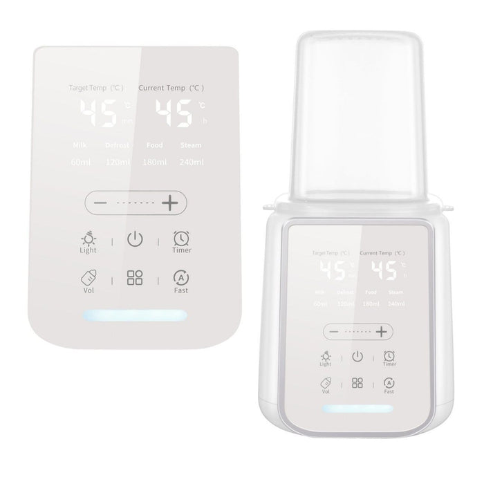 2-in-1 Smart Baby Bottle Warmer & Sterilizer | Intelligent Temperature Control | Portable Multifunction Milk Heater , 