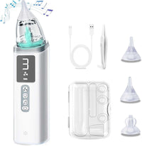 Electric Baby Nasal Aspirator | Safe Suction Nose Cleaner | Anti-Backflow Design for Infants and Toddlers , 