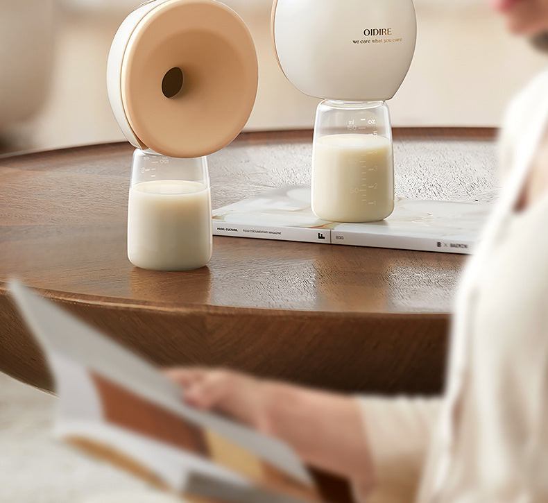 Smart Hands-Free Electric Breast Pump | Intelligent Heating | Portable All-in-One | Essential for New Moms , 