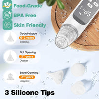 Electric Baby Nasal Aspirator | Safe Suction Nose Cleaner | Anti-Backflow Design for Infants and Toddlers , 