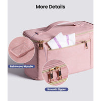 NCVI Waterproof Lining Breast Pump Storage Bag