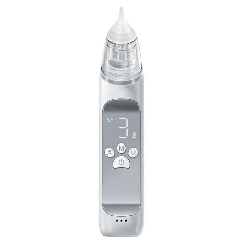 Digital ear thermometer on a white background