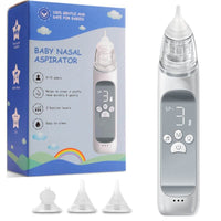 Electric Baby Nasal Aspirator | Safe Suction Nose Cleaner | Anti-Backflow Design for Infants and Toddlers , 
