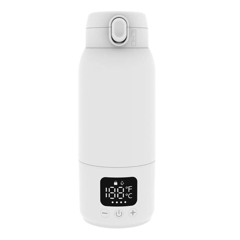 Portable Electric Baby Bottle Warmer | Multi-Functional Temperature Control Milk Heating Cup | Outdoor & Home Use Infant Milk Heater , 