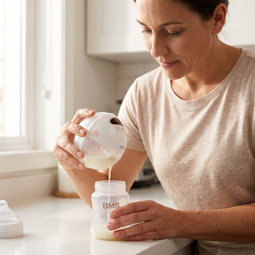 BMS QY-108 Wearable Breast Pump | Hands-Free Workday Freedom