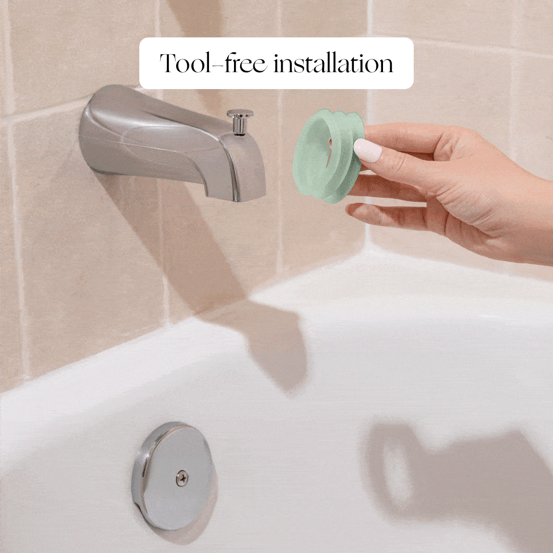 Gentle Bath Tub Filter | Chlorine Reduction | Baby-Safe Skin Protection , Device,light-controls,Orderly