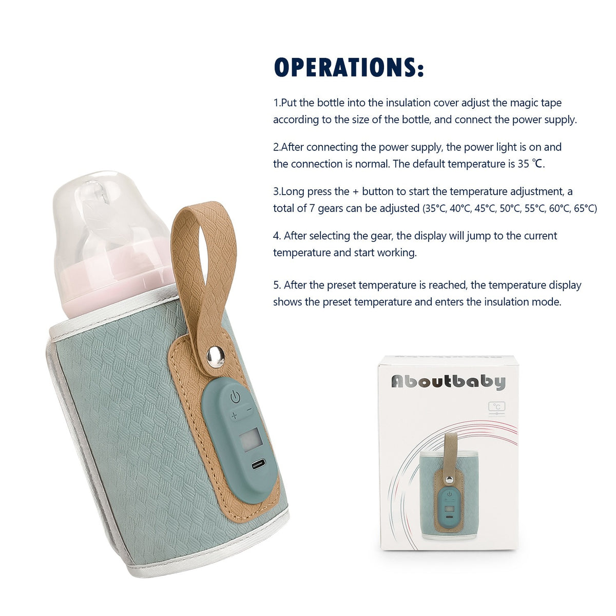 Insulated Feeding Bottle Bag