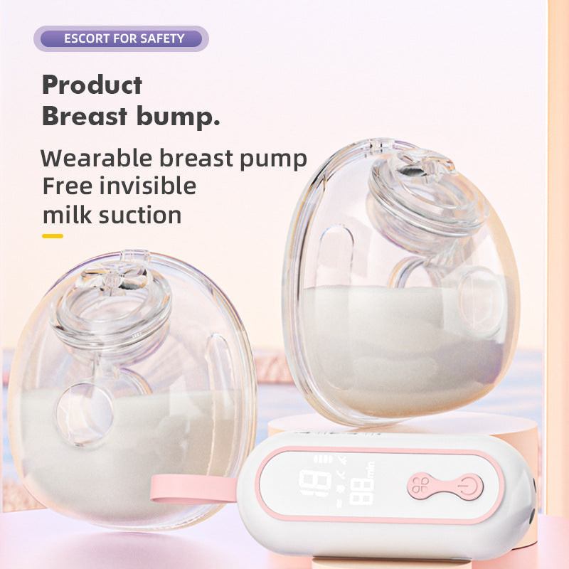 Wearable breast pump | Free invisible | milk suction , 