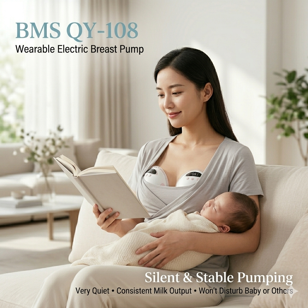 Wearable Electric Breast Pump | Hands-Free Double Pumping | Invisible Comfort | Total Freedom for Modern Moms